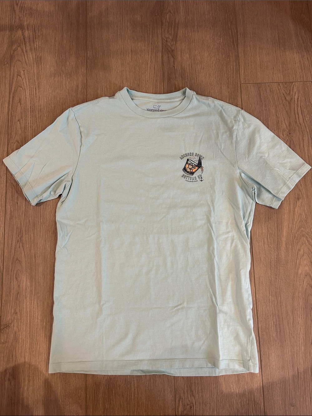 Vineyard Vines Light Blue Short Sleeve Graphic T-Shirt